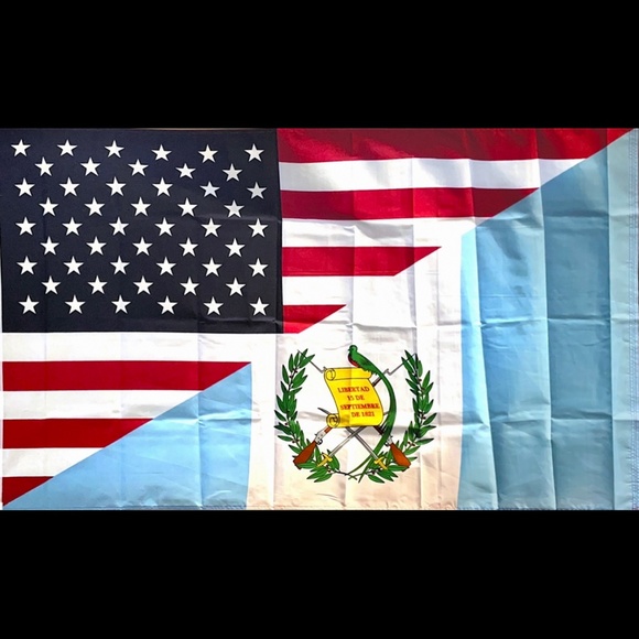 Black Friday sales!!USA/Guatemala Poly Flag Bandera - Picture 5 of 7